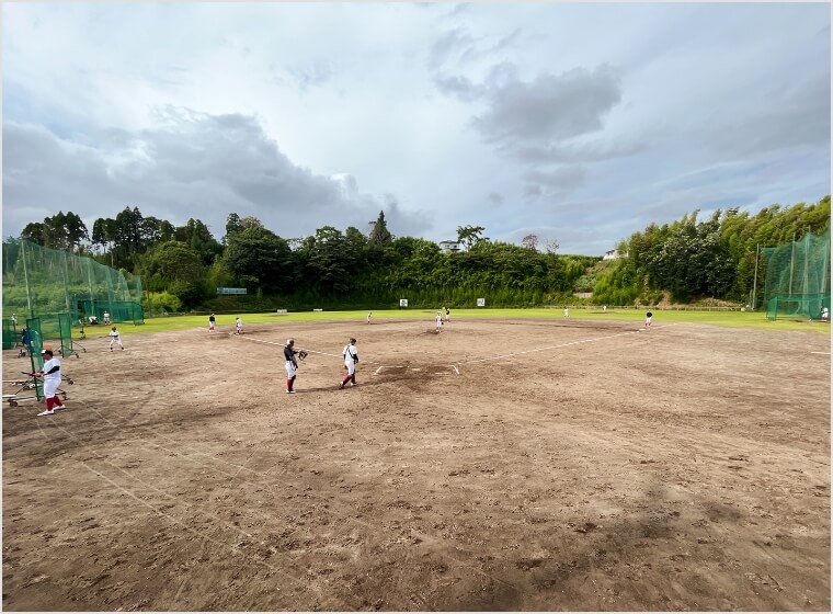 小林西高等学校 野球場の写真