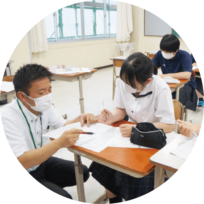 小林西高等学校 普通科総合進学コース授業の写真