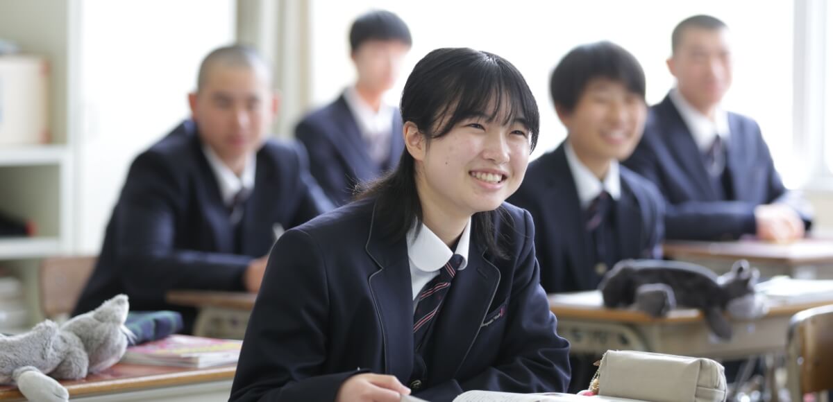 小林西高等学校 普通科特別進学コース授業の写真