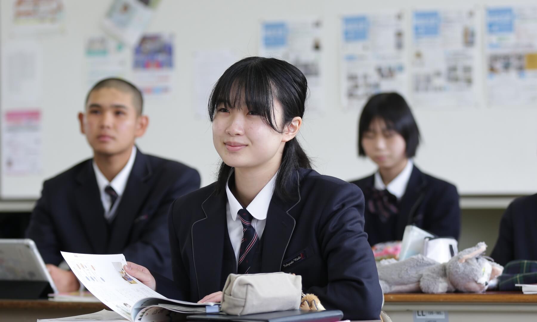 小林西高等学校 授業の様子