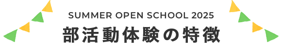 オープンスクールの特徴